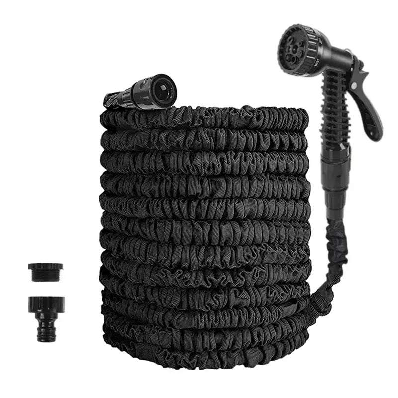 Kaufsy™ Teleskop-Gartenschlauch, Hochdruck, Multifunktionssprühpistole