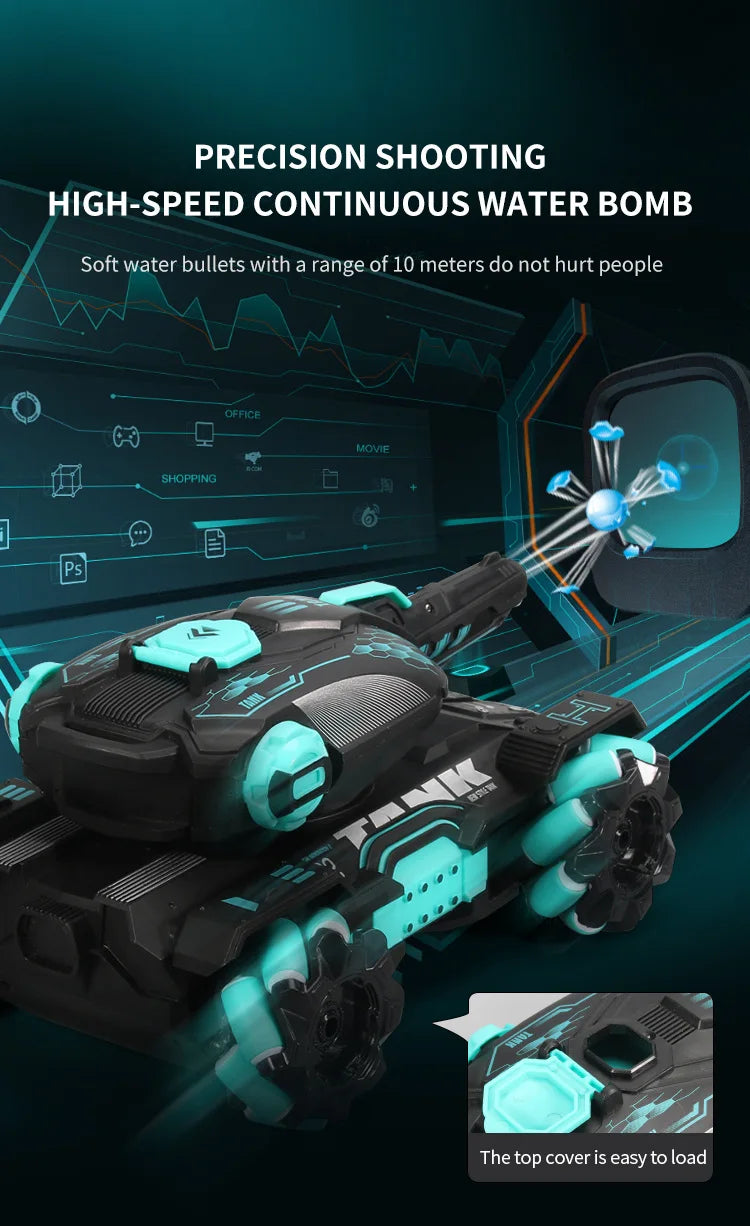 kaufsy | Gesture and Remote Control Tank Vehicle Toy