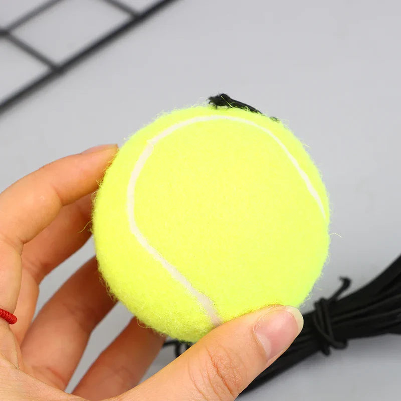 Tragbarer Solo Tennis Trainer, Rebound Ball mit Schnur für Eigenübungen