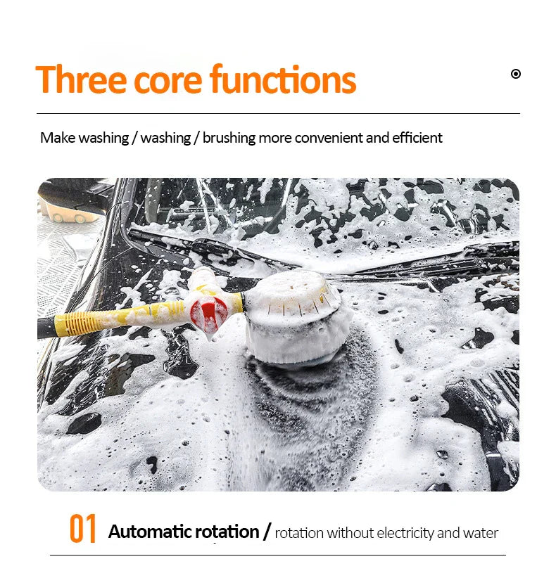 kaufsy | Multifunktionale Auto Rotationswaschbürste Kit