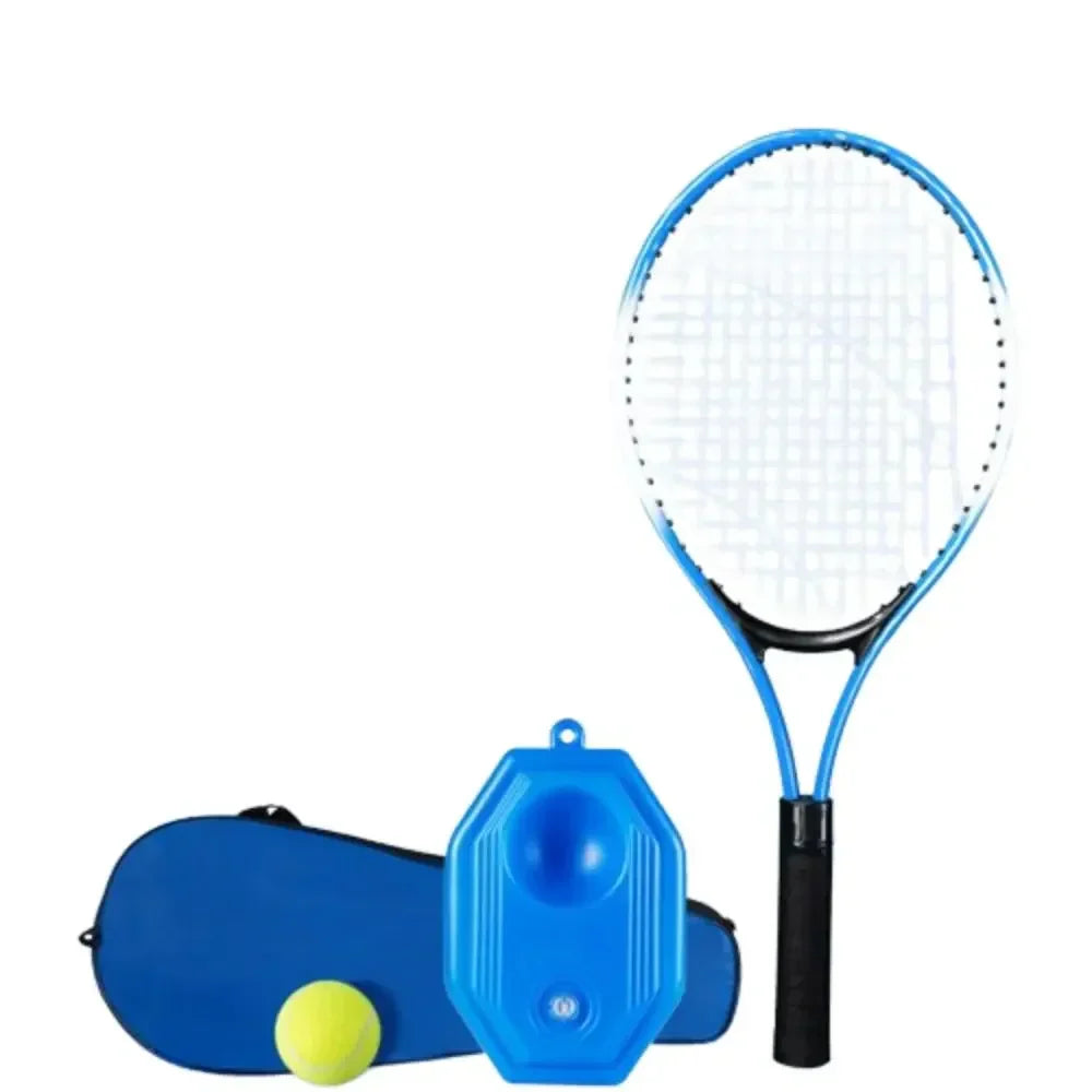 Kinder Tennis-Set, stoßdämpfend, Rebound Trainer für Anfänger & Outdoor