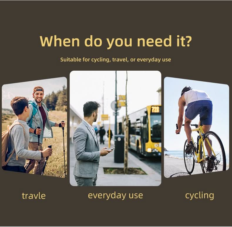 kaufsy | Erweiterbarer Outdoor-Rucksack mit großem Volumen & Laptopfach