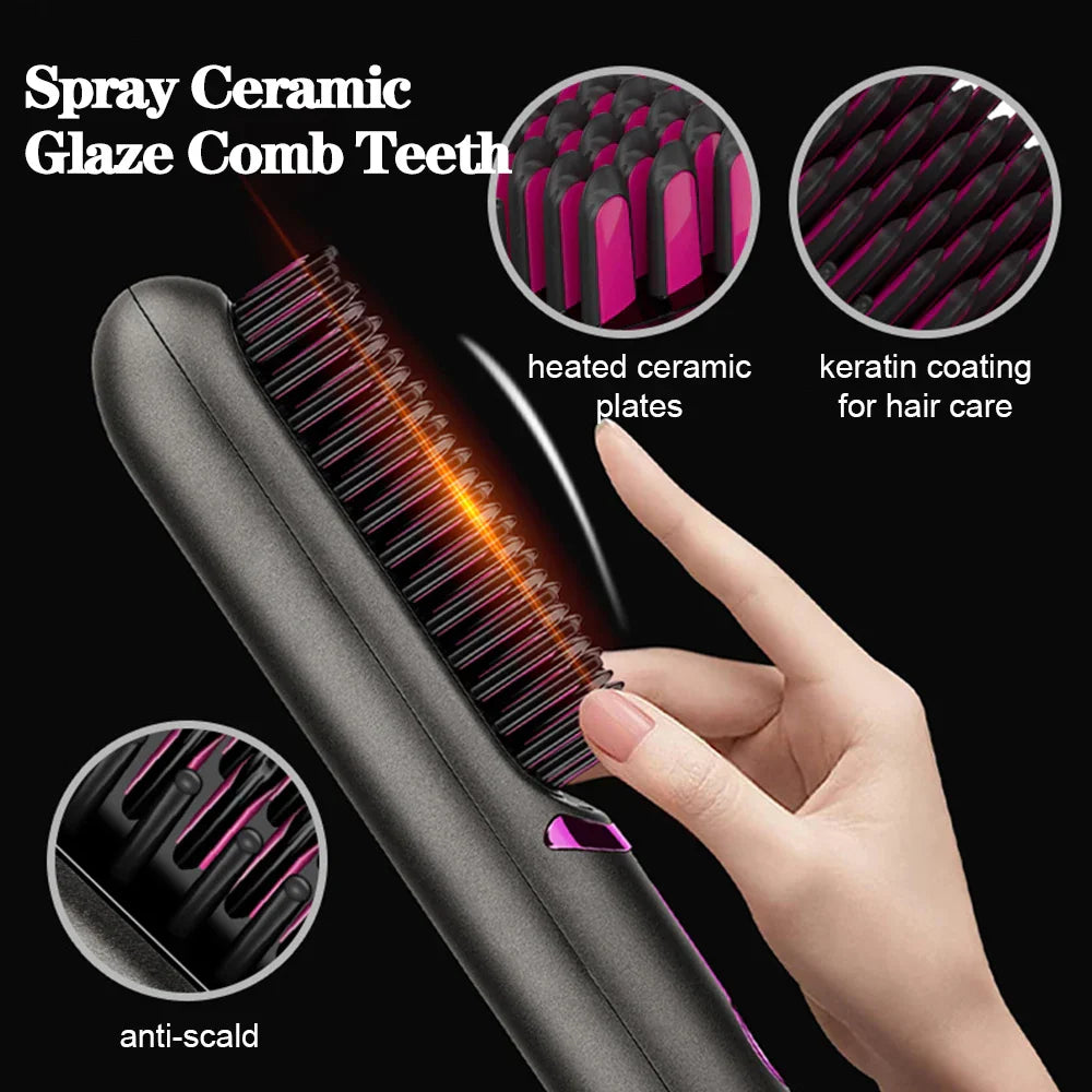 kaufsy | Wireless Hair Straightening Comb