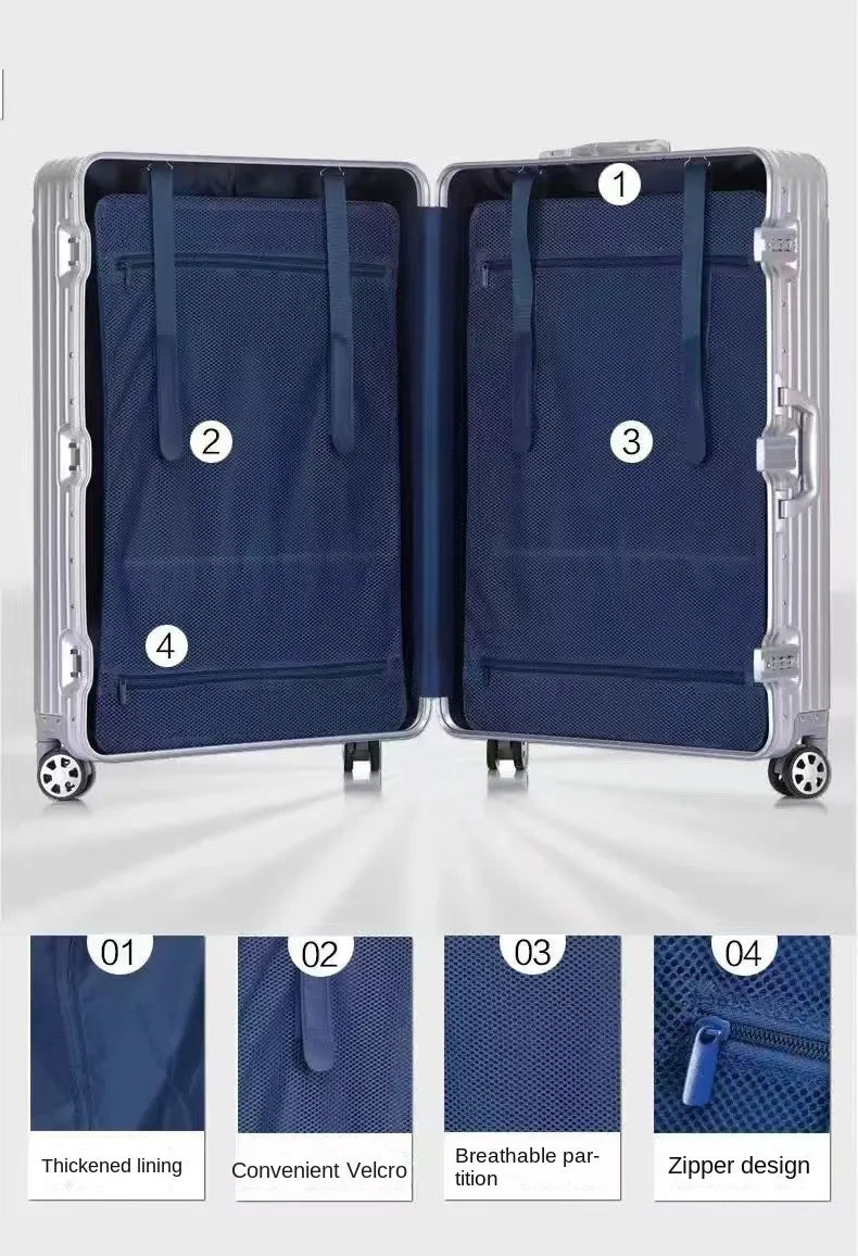 Aluminium-Magnesium-Hartschalenkoffer – Sarajevo