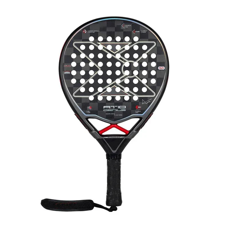 Carbon Fibre Padel Schläger, leichter Tennis-Paddle, EVA Memory Foam Kern