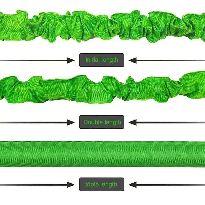 Kaufsy™ Teleskop-Gartenschlauch, Hochdruck, Multifunktionssprühpistole