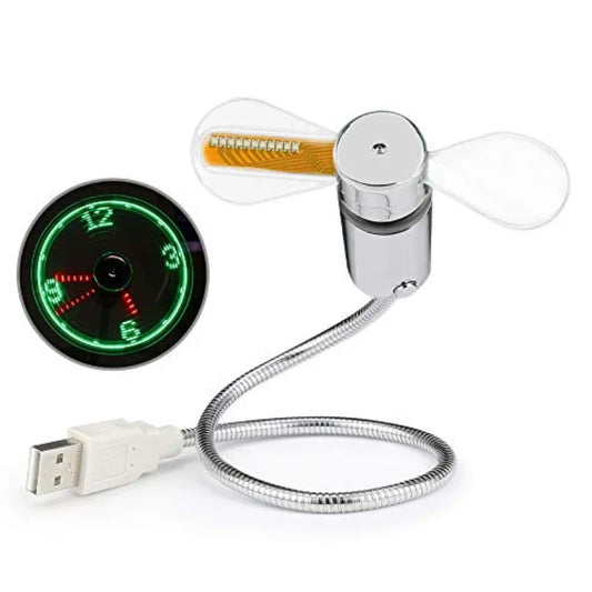 kaufsy | USB LED Fan Uhr