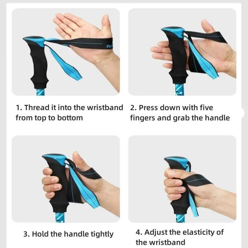 kaufsy | Faltbare Trekkingstöcke für Wandern & Outdoor-Abenteuer