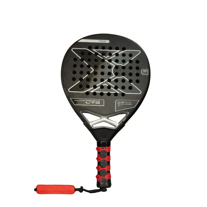 Carbon Fibre Padel Schläger, leichter Tennis-Paddle, EVA Memory Foam Kern