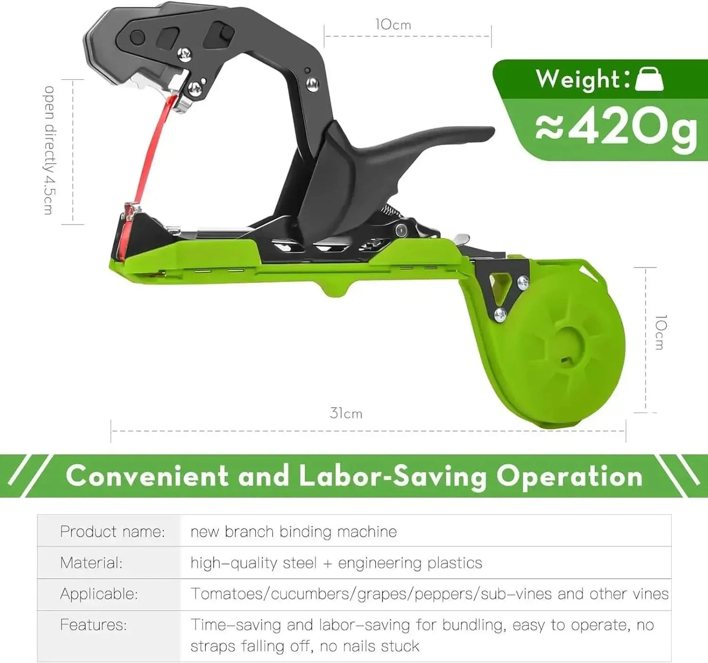 kaufsy | Effizientes Bindegerät für Pflanzen