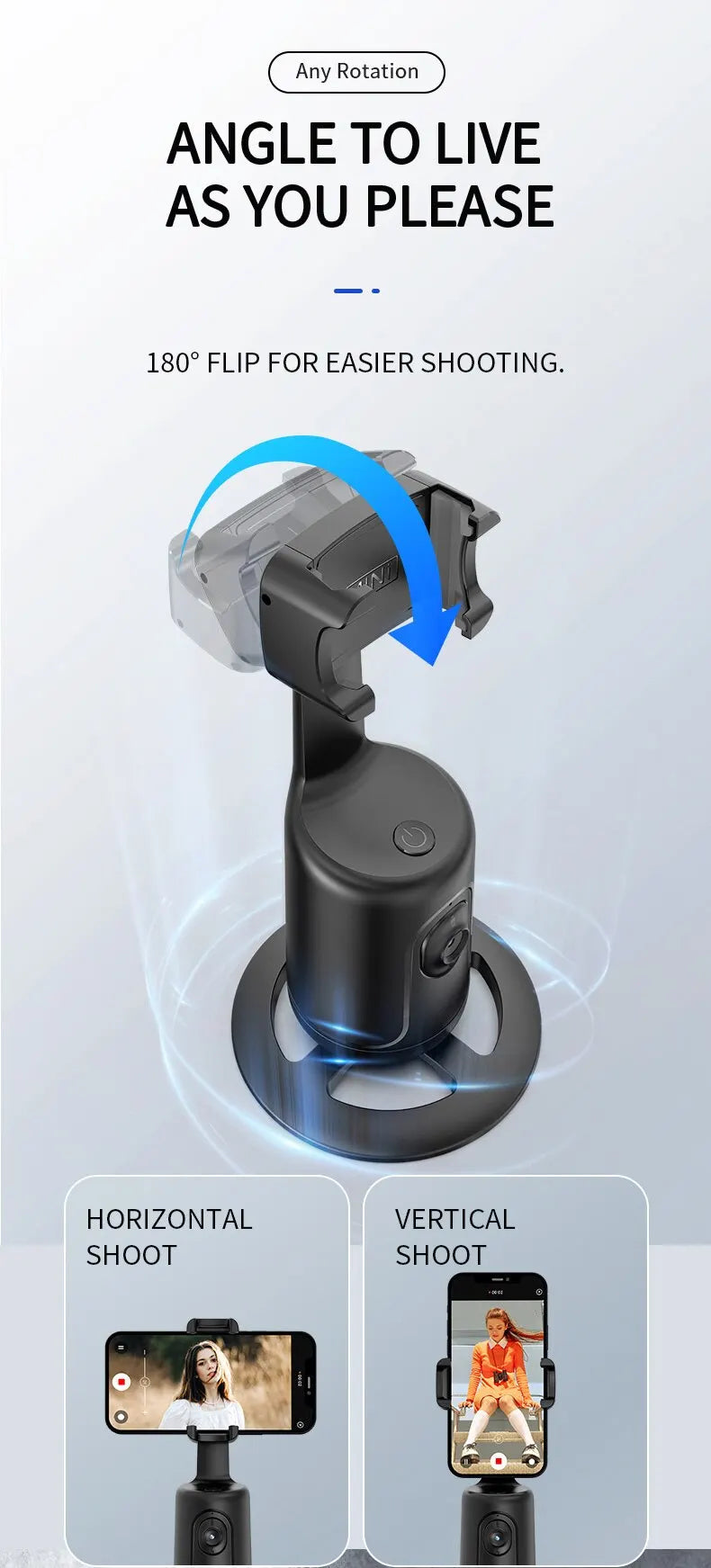 kaufsy | Smart Gesichtserkennung Auto Tracking Telefonhalter