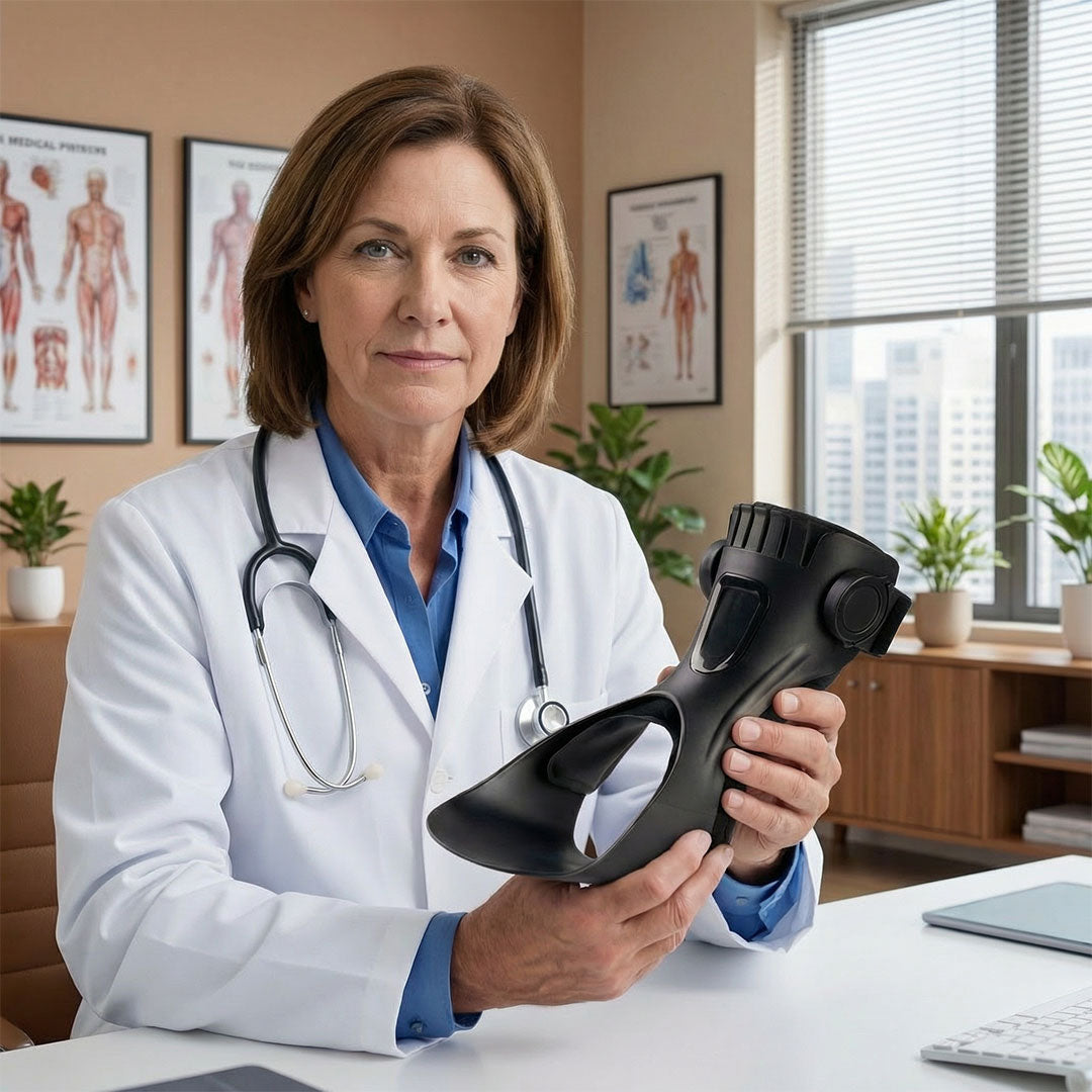 Fußheberorthese – Verstellbare Knöchel- und Zehenstütze zur Unterstützung einer stabileren Gehbewegung