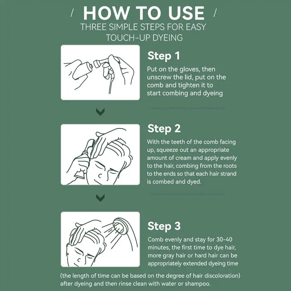 kaufsy | Haarfärbecreme mit Kamm