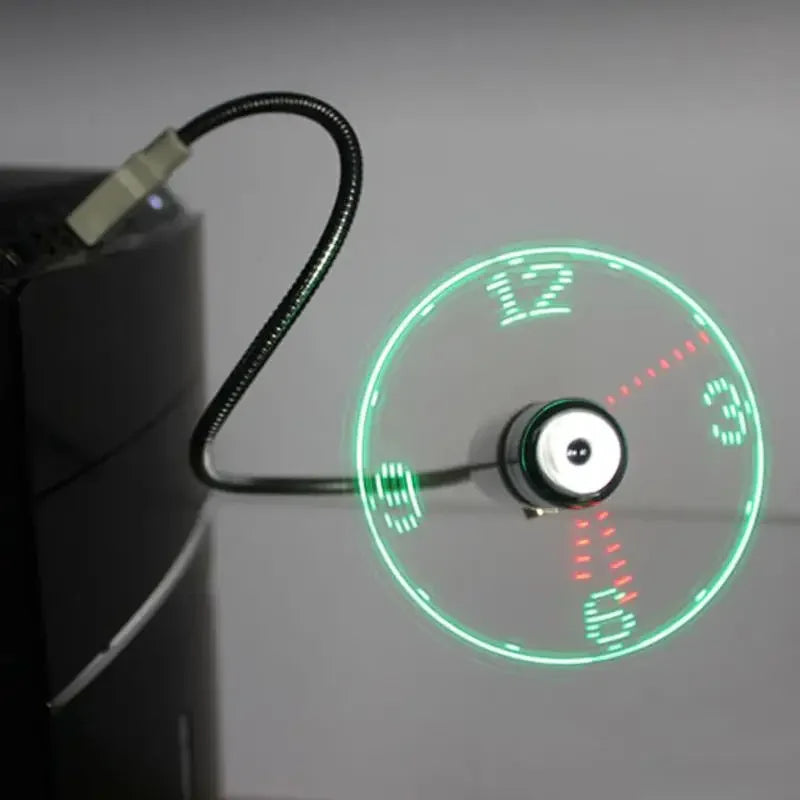 kaufsy | USB LED Fan Uhr