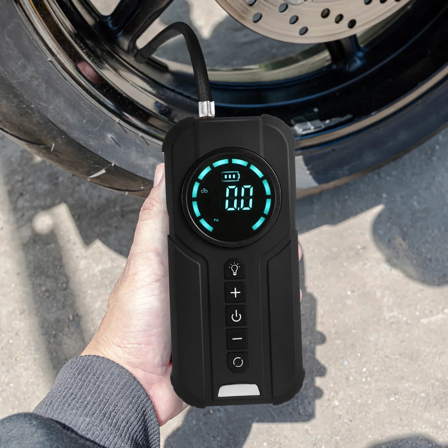 kaufsy | Kabelloser tragbarer Luftkompressor