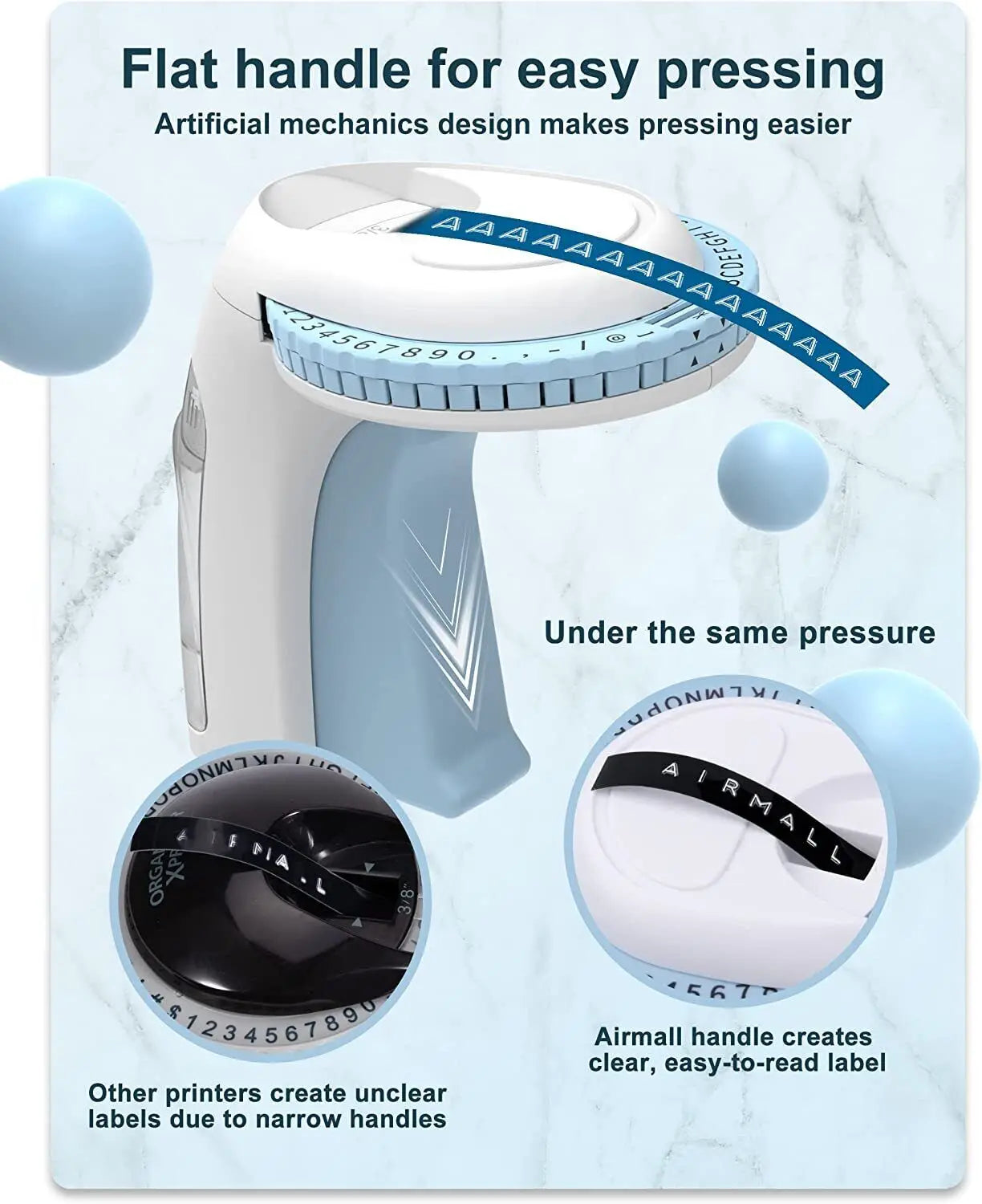 kaufsy | Tragbarer manueller Etikettendrucker