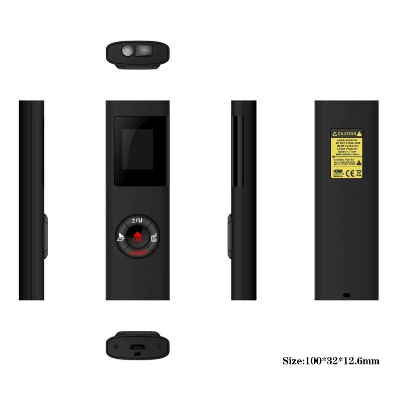 kaufsy | USB-wiederaufladbarer Mini-Laser-Reichweitenfinder