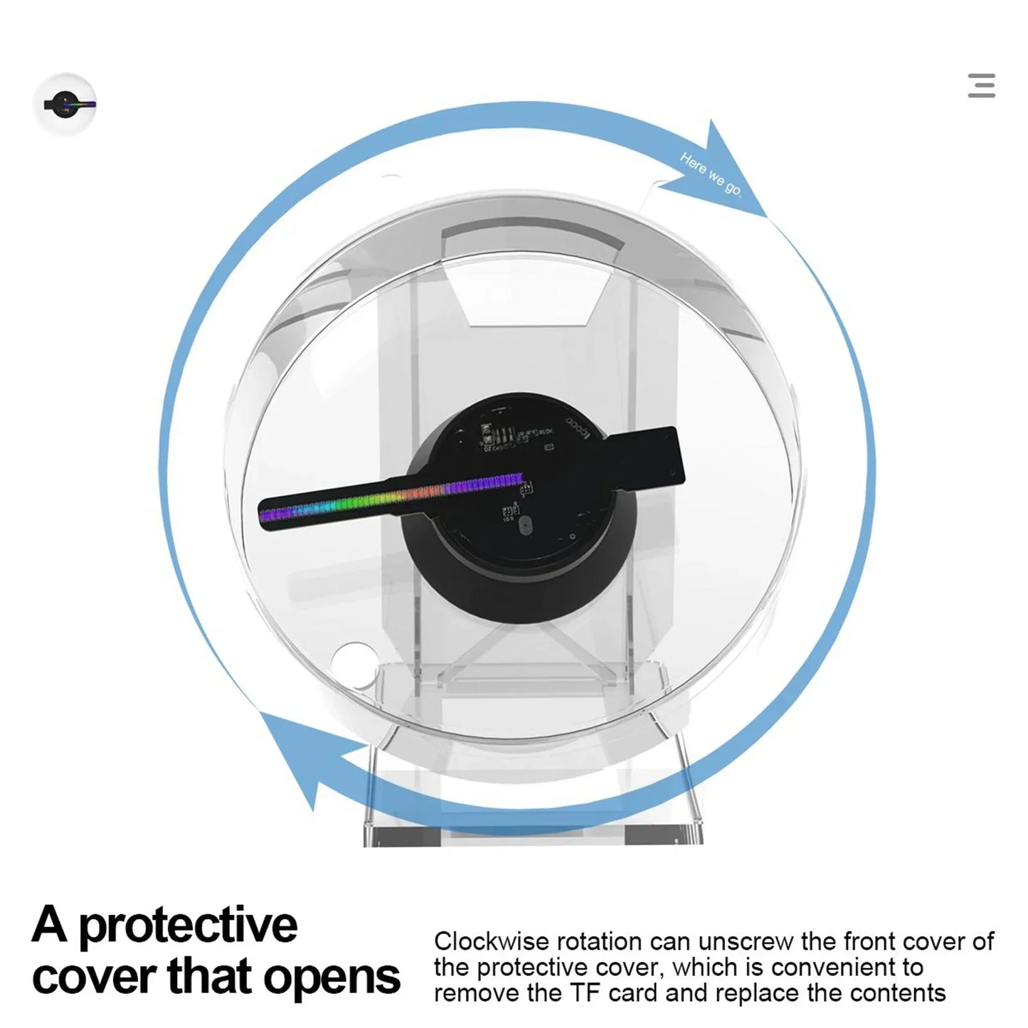 kaufsy | Mini 3D holographischer Projektor