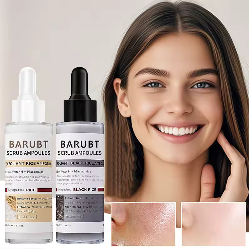 Aufhellendes Reisserum für Gesicht, Tagespflege mit Reisextrakt & Hyaluron