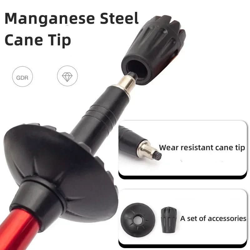 kaufsy | Faltbare Trekkingstöcke für Wandern & Outdoor-Abenteuer