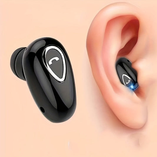 Bluetooth Ohrhörer, kabellos, Mini, unsichtbar, Single In-Ear