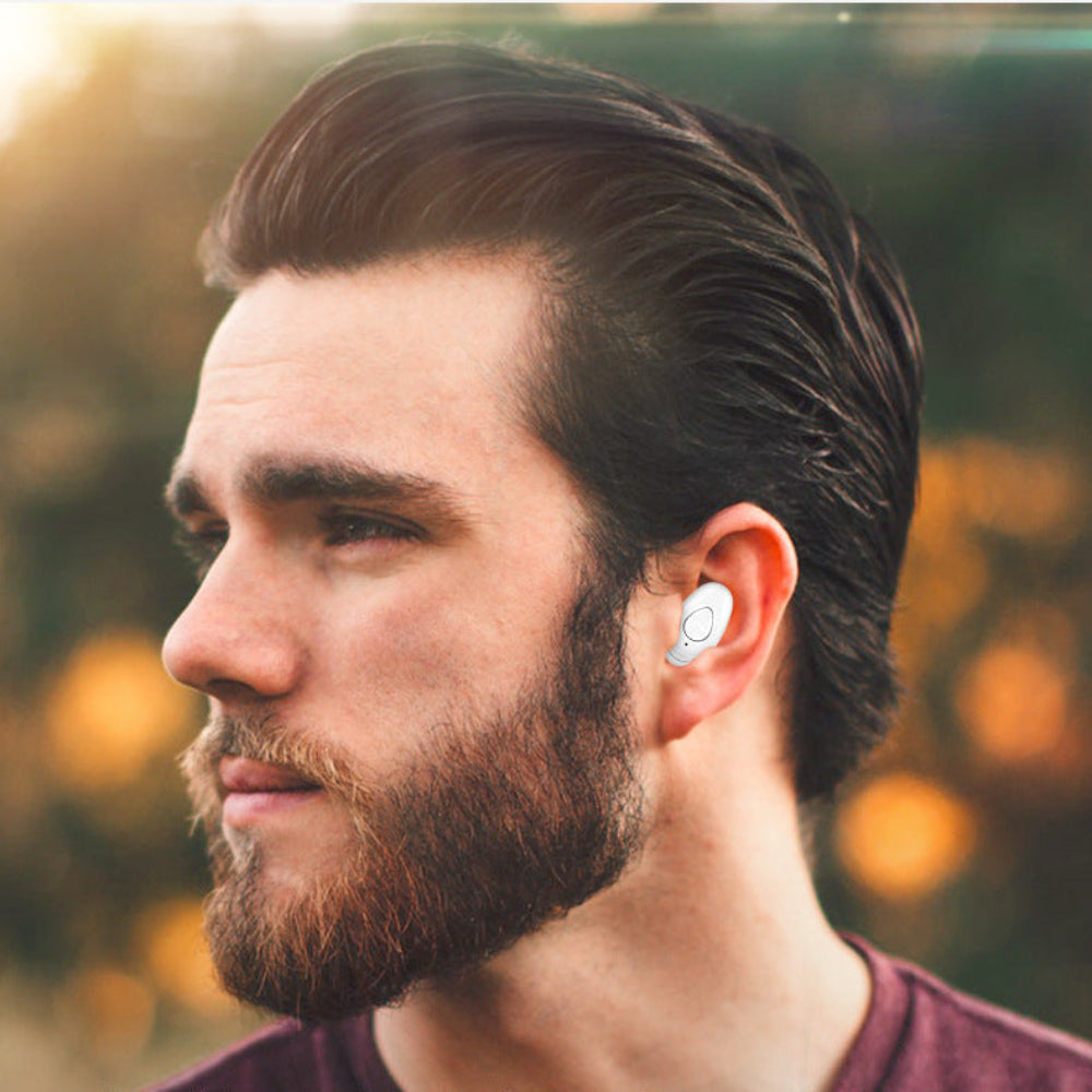 Bluetooth Ohrhörer, kabellos, Mini, unsichtbar, Single In-Ear