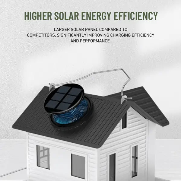 kaufsy | Solar-Vogelhaus mit LED – Leuchtende Gartenlaterne & Futterstation in einem!
