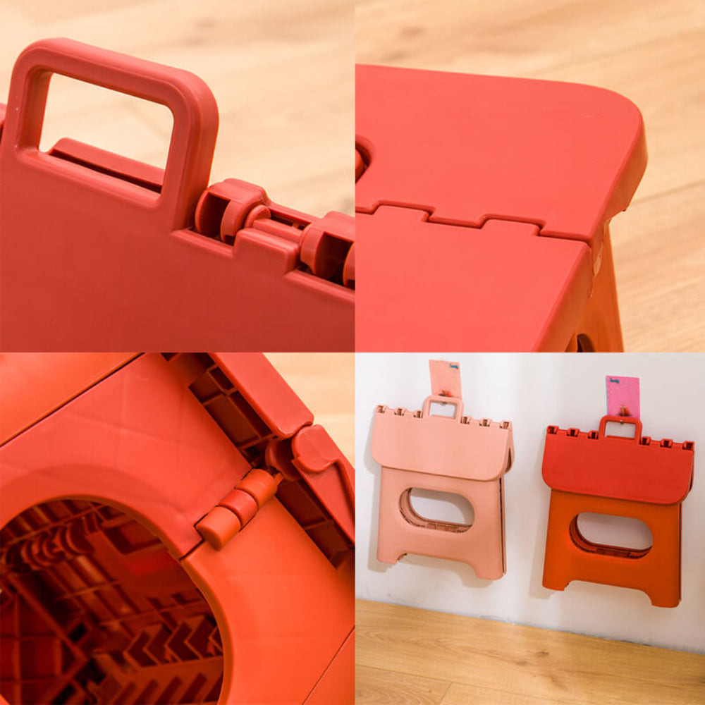 Stowella - Tragbarer klappbarer Tritthocker mit Griff