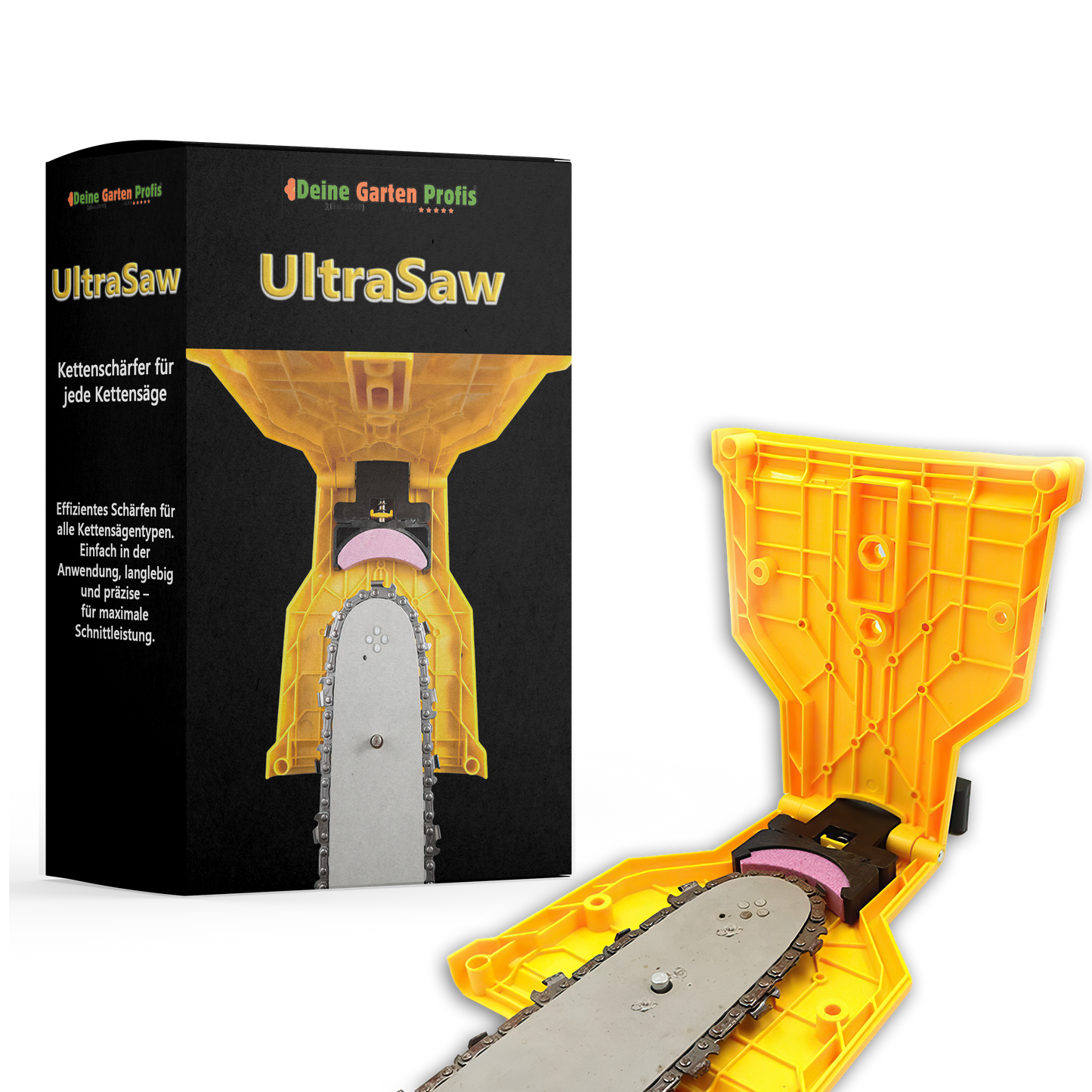 UltraSaw - Universal Kettenschärfer für jede Kettensäge