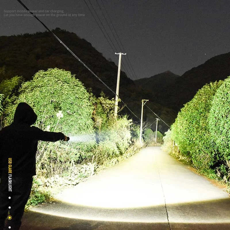 kaufsy | USB leistungsstarker Taschenlampe