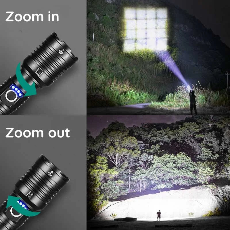 kaufsy | USB leistungsstarker Taschenlampe