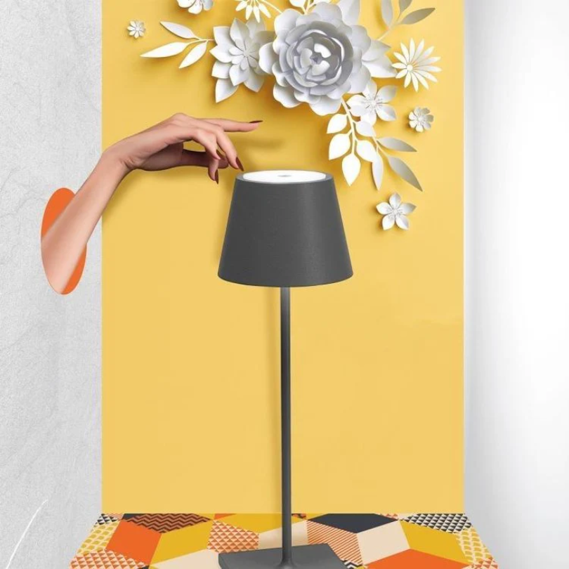 LumiFlex – LED-Tischlampe kabellos dimmbar & wiederaufladbar – Zuhause & Büro