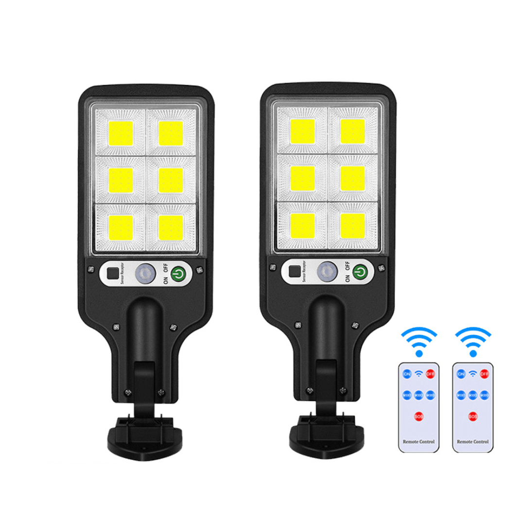 kaufsy | Solar LED-Außenstrahler mit Bewegungssensor