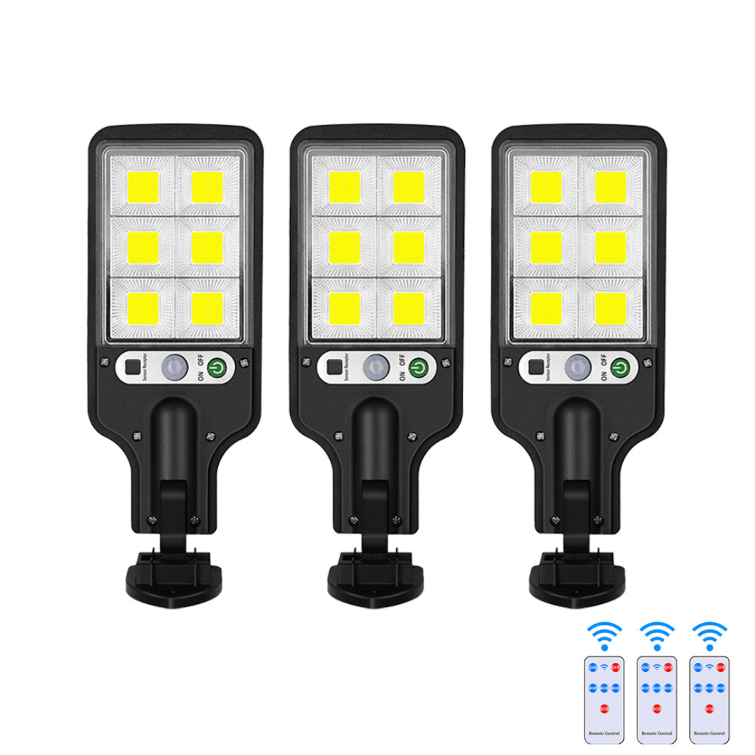 kaufsy | Solar LED-Außenstrahler mit Bewegungssensor