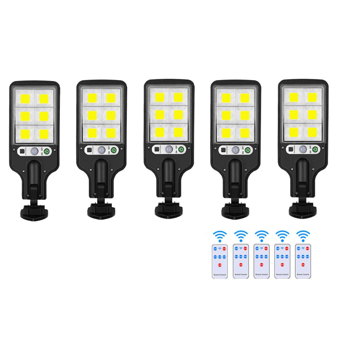 kaufsy | Solar LED-Außenstrahler mit Bewegungssensor