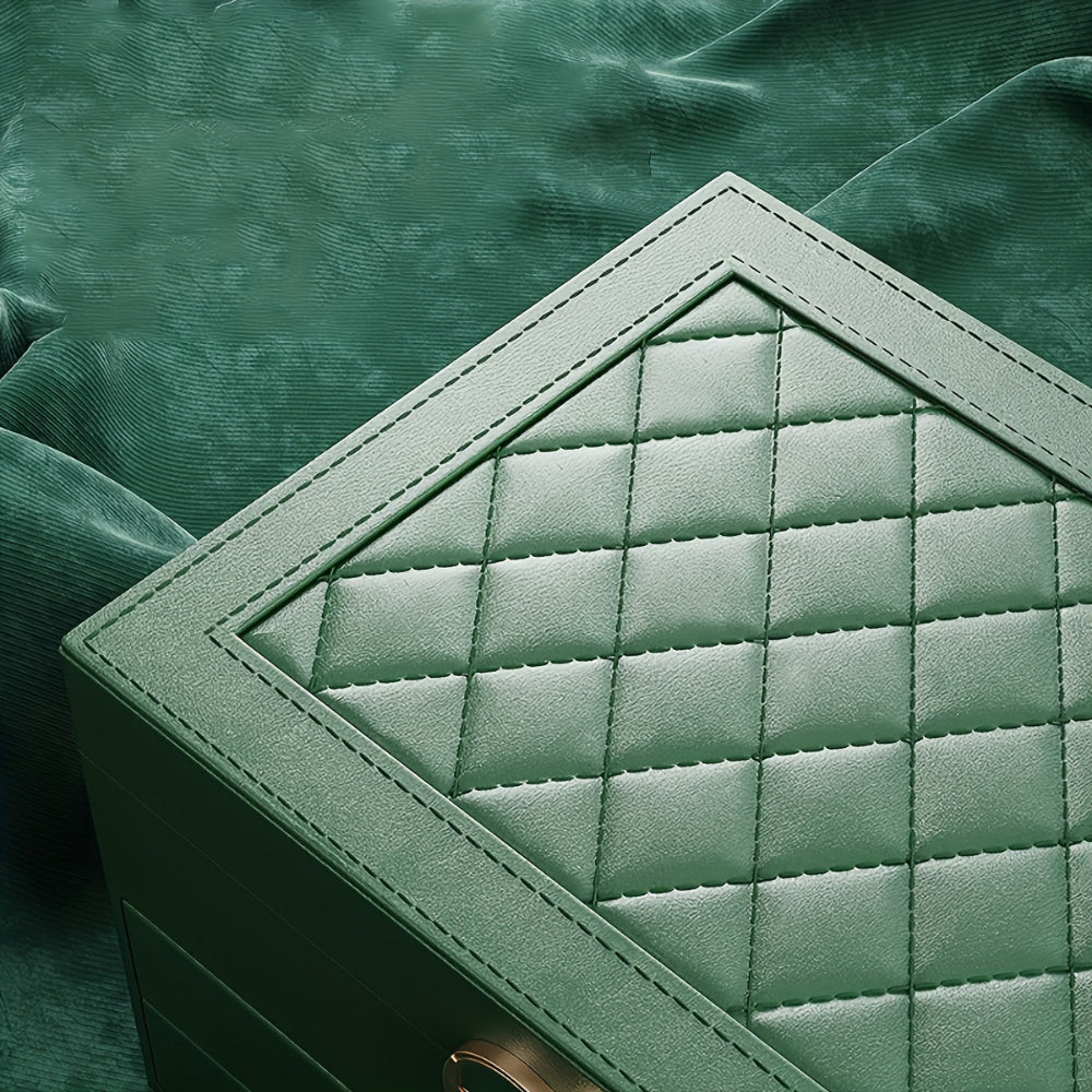 Velvique - Luxus Leder Schmuck Organizer Box