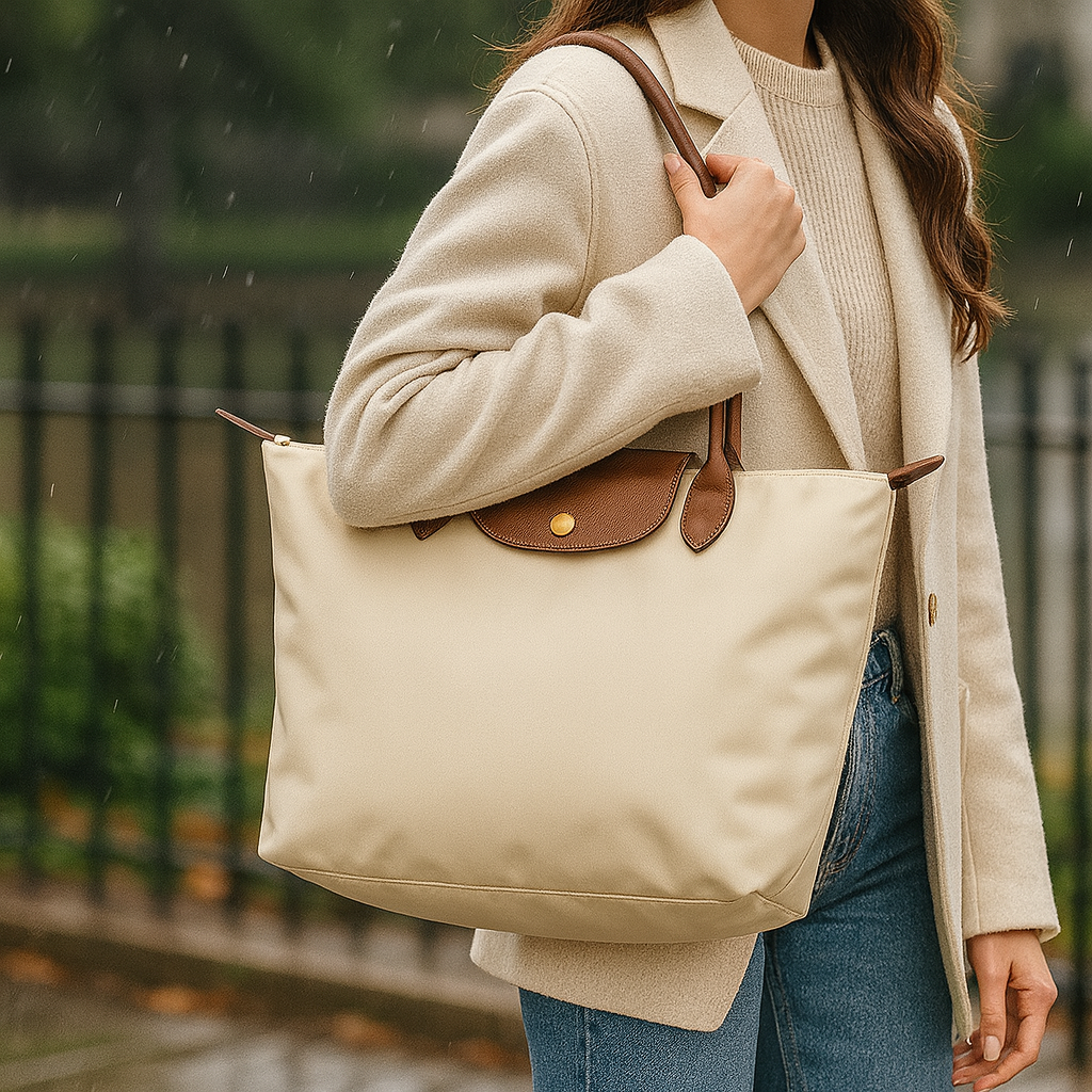 Damen große Reise-Schultertasche, Handtasche, geräumig & praktisch