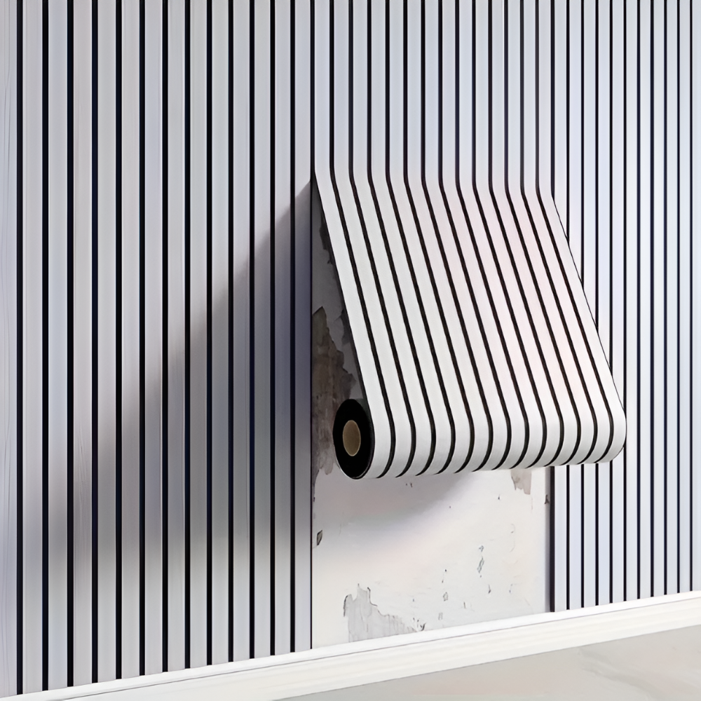 WoodLuxe - Selbstklebende 3D-Holz-Wandpaneele für moderne Innenräume