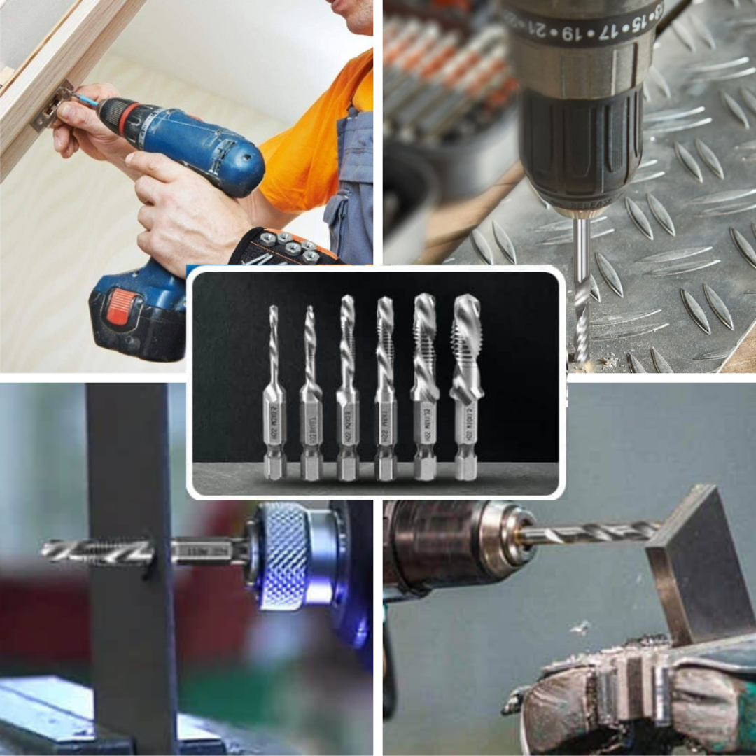 6x MasterDrill Set - Die ultimativen Bits für die härtesten Bohrarbeiten