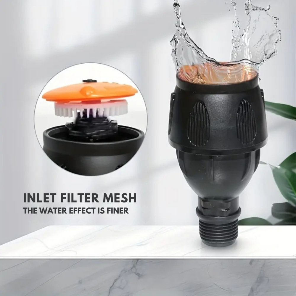 Gardexon – Sprühgerät 360° Edelstahl-Stativ – Gartenbewässerung