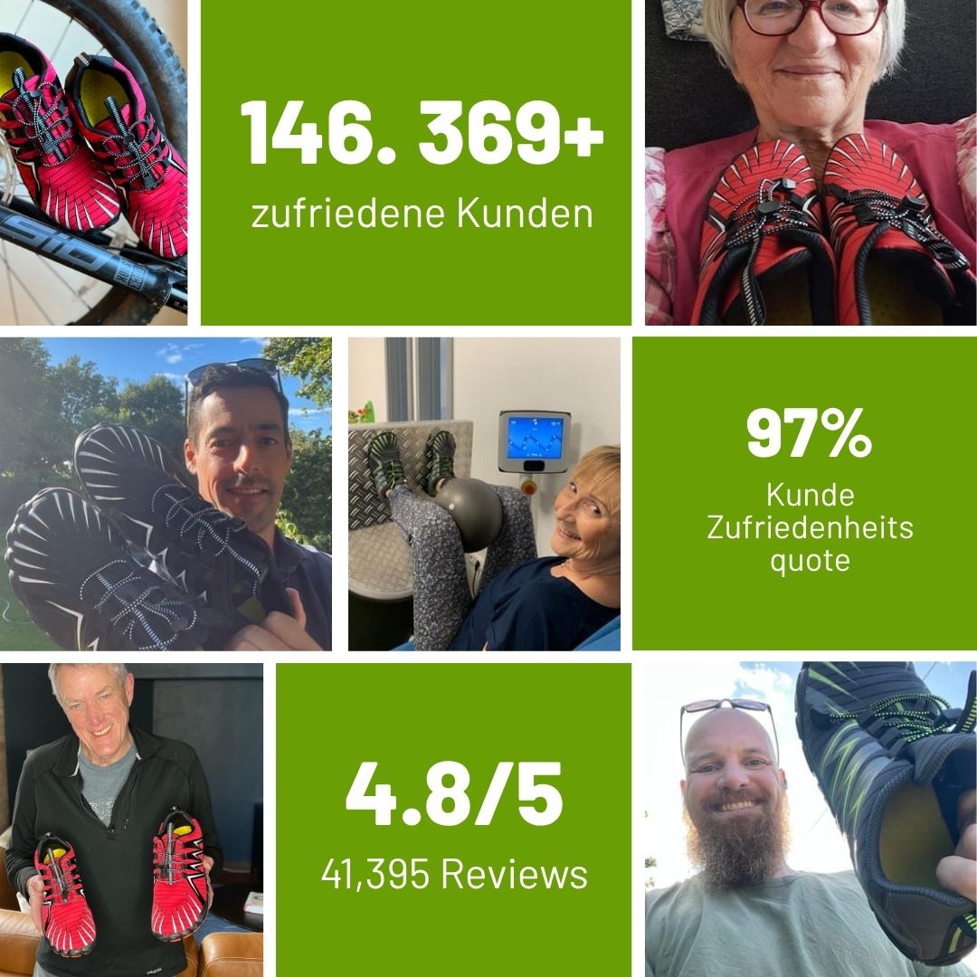 AeroX Pro - ergonomischer schmerzlindernder Barfußschuh - Sonderaktion 1+2 Gratis