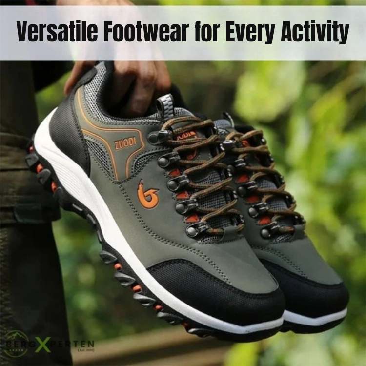 Leichte Wanderschuhe für Herren, atmungsaktiv, Anti-Rutsch, Fußstütze