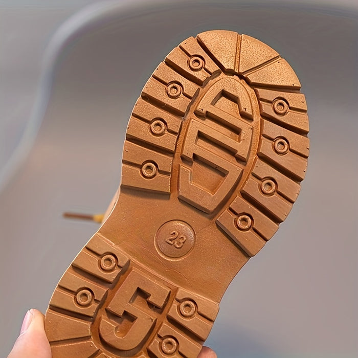 kaufsy | Wasserfeste Fleece-Winterstiefel für Jungen – Mit Warmfutter & Profilsohle