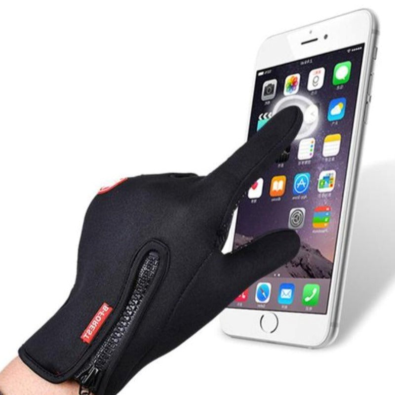 kaufsy | Winterhandschuhe Isoliert Wasserfest Touchscreen Großartig Für Fahren Radfahren Skifahren Campen Wandern Unisex