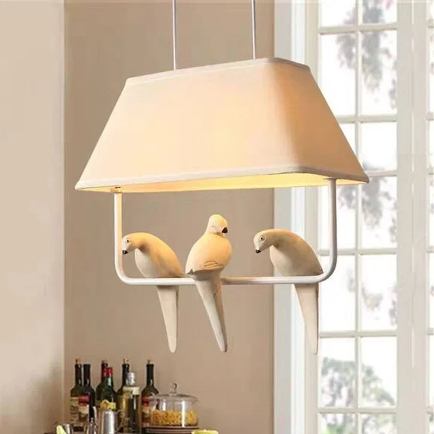 NestCeiling Lampe, skandinavischer Rattan Pendelleuchte, Wohnzimmer