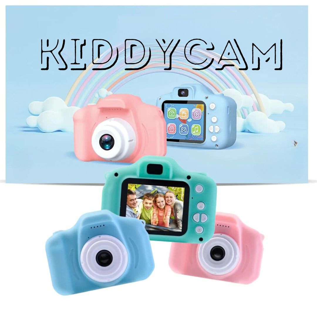KiddyCam  - Digitale Kamera inkl. 8GB SD-Karte für besondere Momente der Kinder