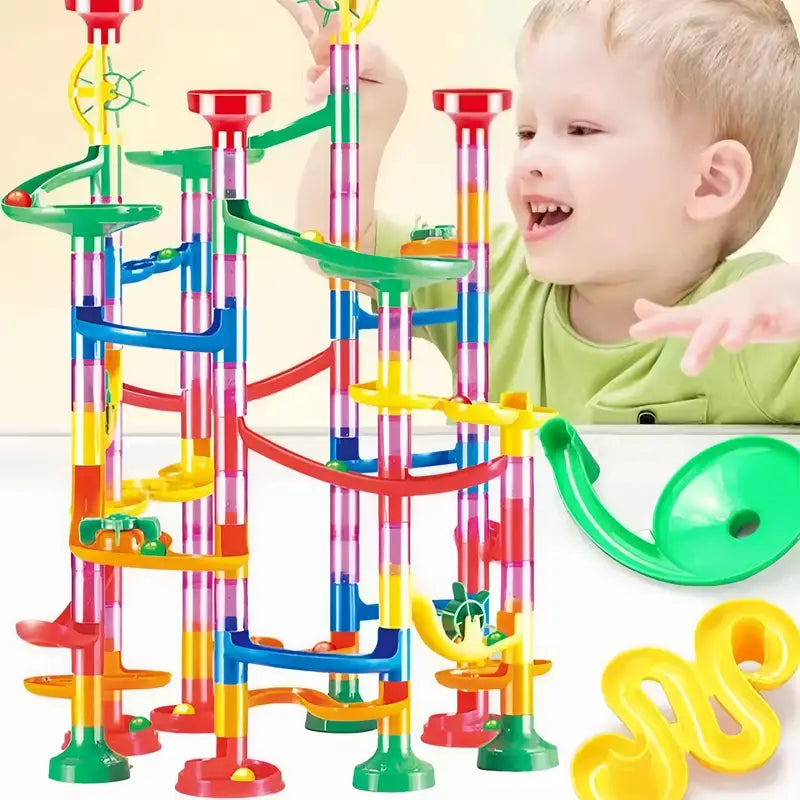 kaufsy | Baustein Murmelbahn Säulen Spielset