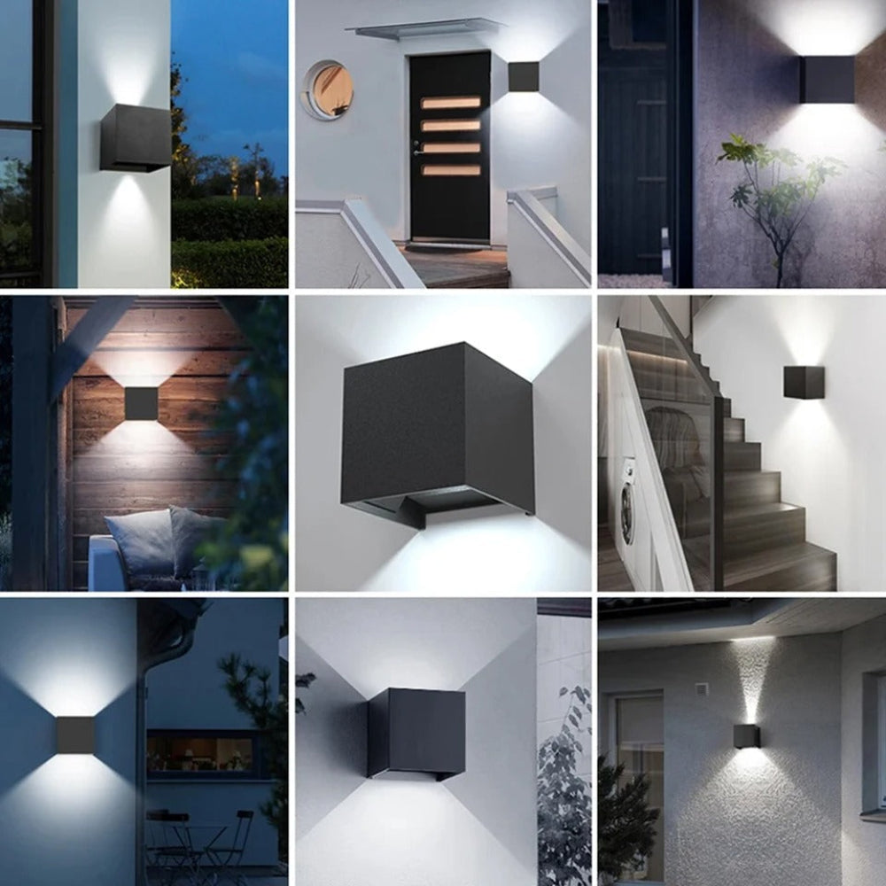 Drahtloses LED-Cube-Lichtset - Kabellos, energieeffizient und vielseitig