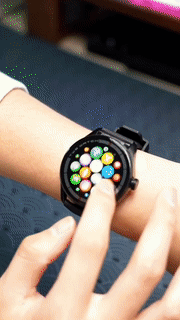 kaufsy | Zwei in Eins Smartwatch mit Bluetooth-Ohrhörern