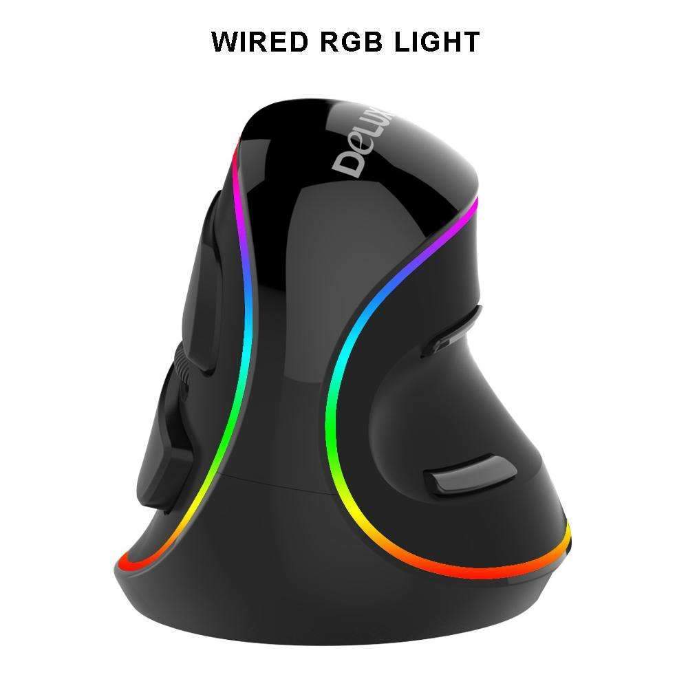 kaufsy | Ergonomische Vertikale Maus - Vermeidet das Verdrehen des Unterarms für Komfort und gute Gesundheit